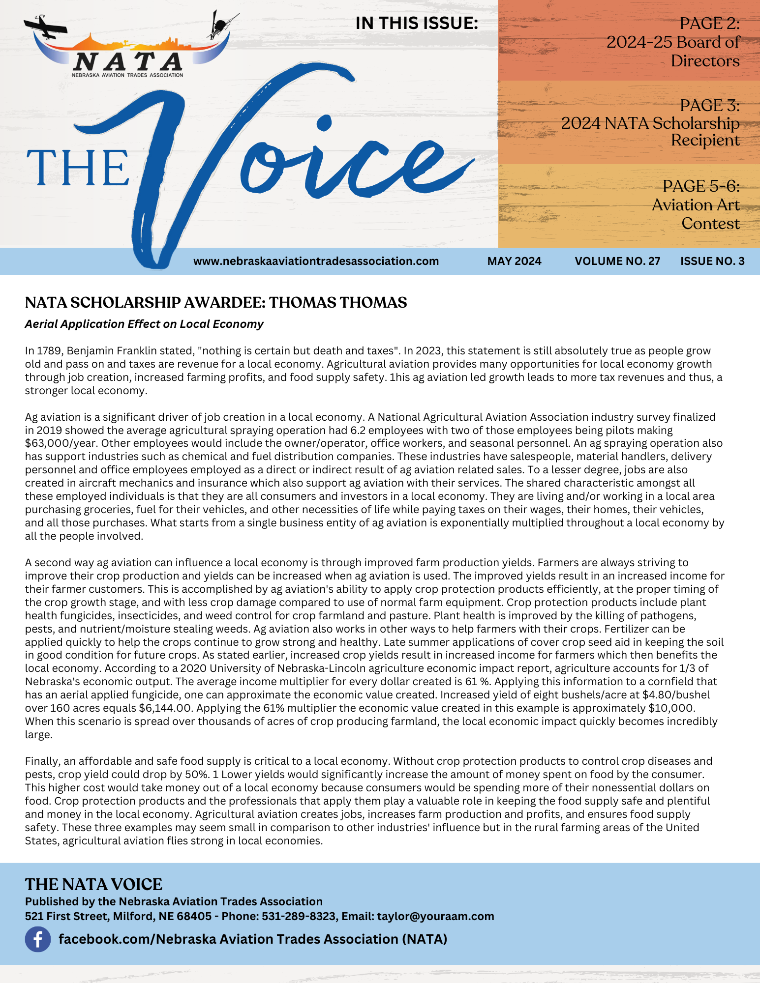The NATA Voice — NATA